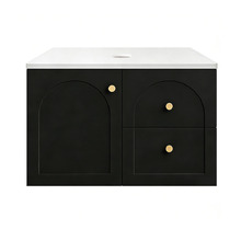 Stevie 750mm Wall Hung Single Vanity with Stone Countertop